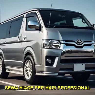 sewa hiace per hari profesional